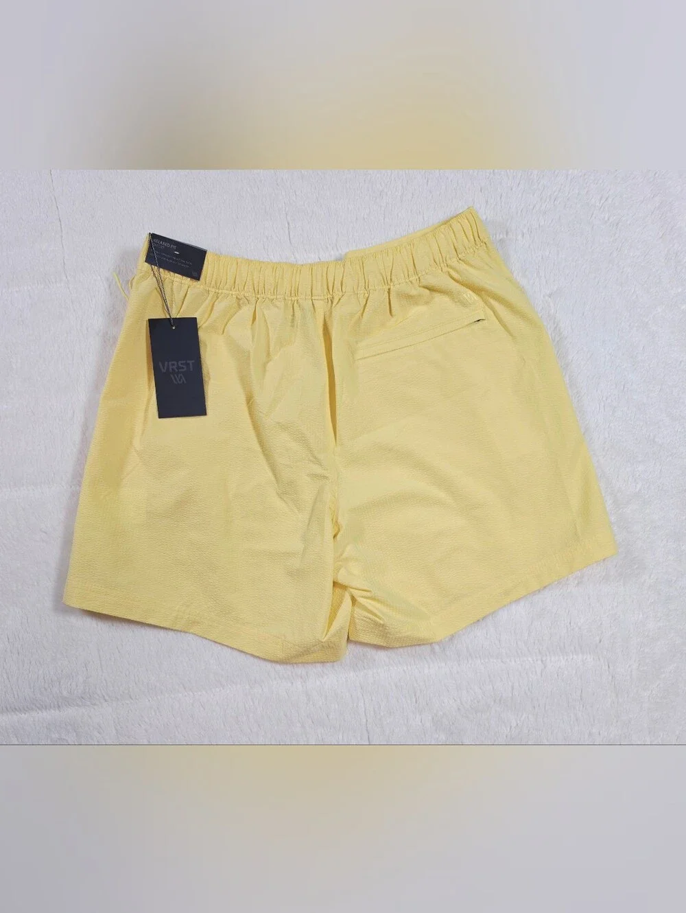 VRST Men's Yellow Hybrid Shorts — Lightweight Everyday Performance